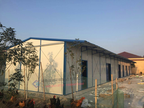 湖南省航務(wù)工程公司精致型單層標(biāo)準(zhǔn)K式活動板房工程